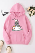 BABY-PINK-CATS-HOODIE