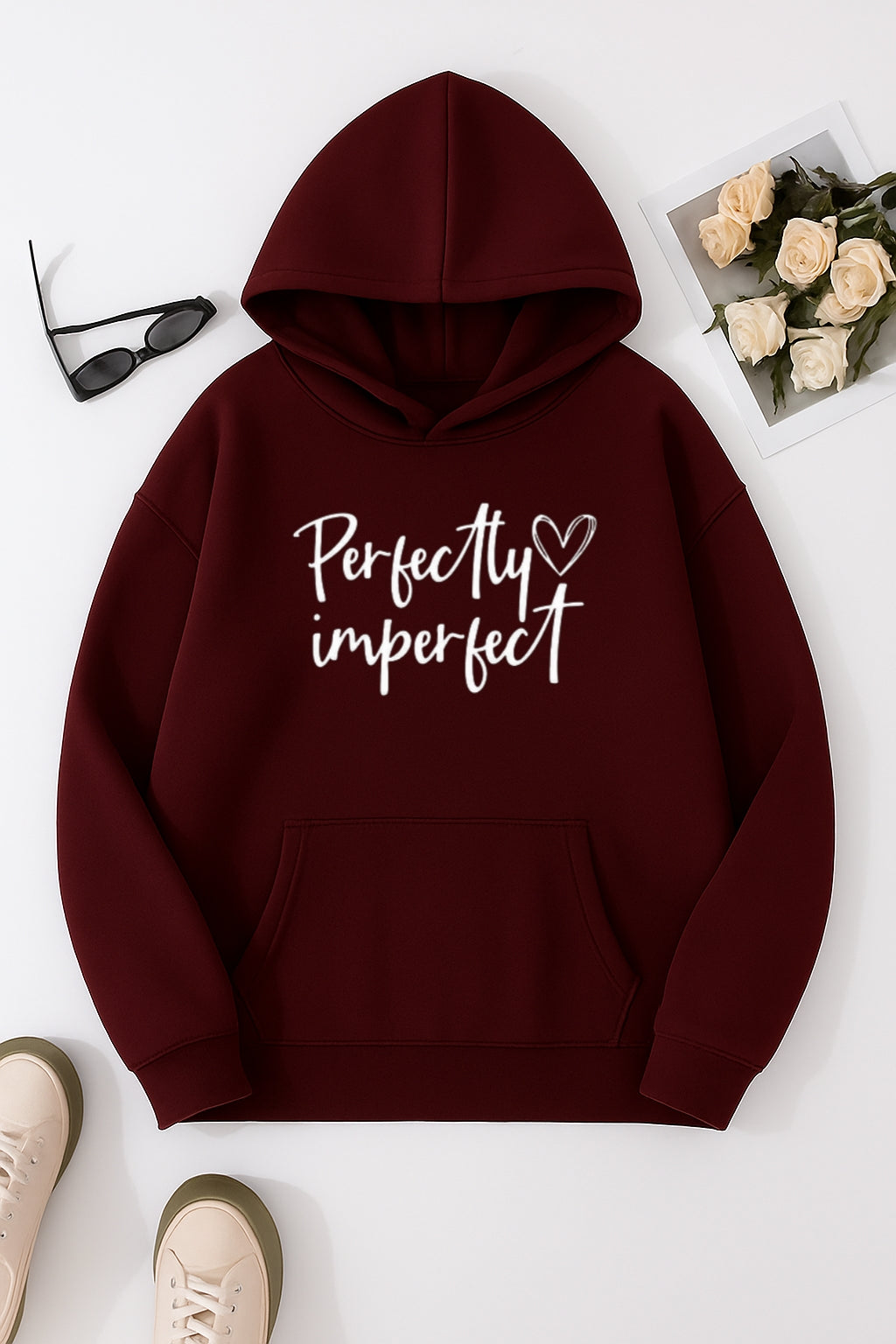 MAROON-PERFECTLY-IMPERFECT-HOODIE