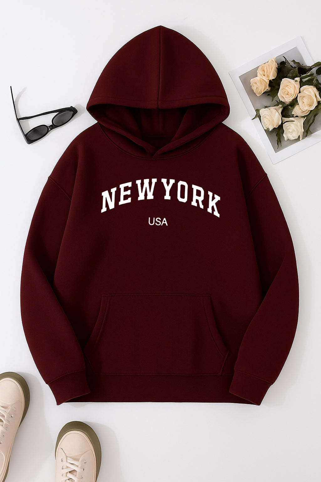 MAROON-NEW-YORK-HOODIE