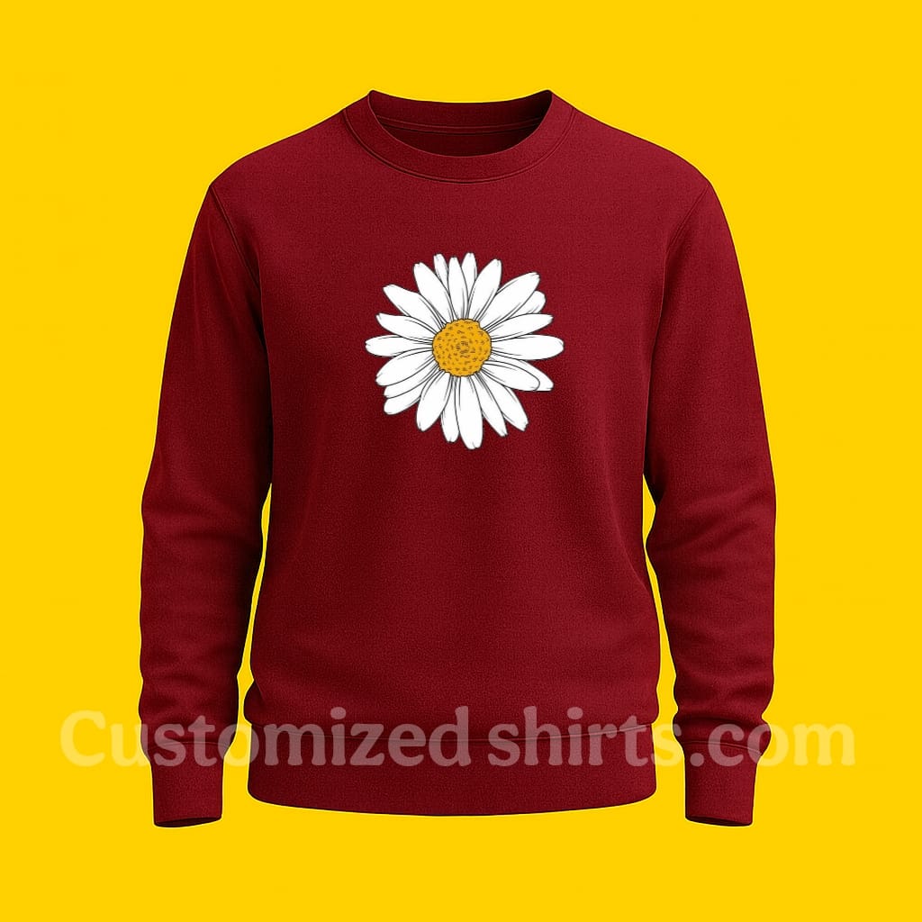BEAUTIFUL FLOWER SWEATSHIRT