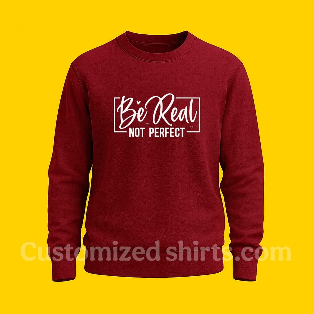 BE-REAL SWEATSHIRT