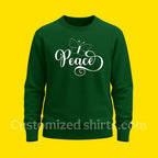 PEACE  SWEATSHIRT