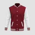 MAROON VARSITY JACKET
