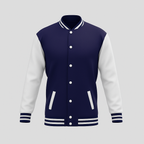 NAVY-BLUE VARSITY JACKET