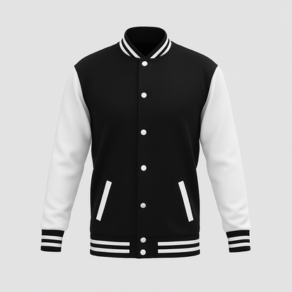 BLACK VARSITY JACKET