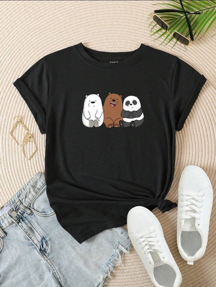 LOVELY PANDA & BEARS TEE