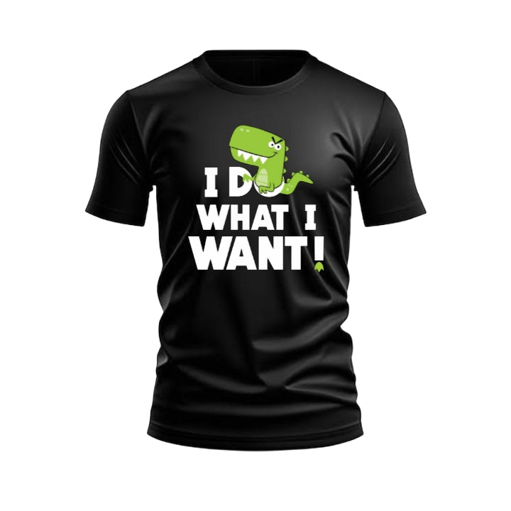 I DO WHAT I WANT REGULAR FIT T-SHIRT