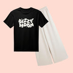 DIZZY-MOON TEE & WIDE LEG TROUSER