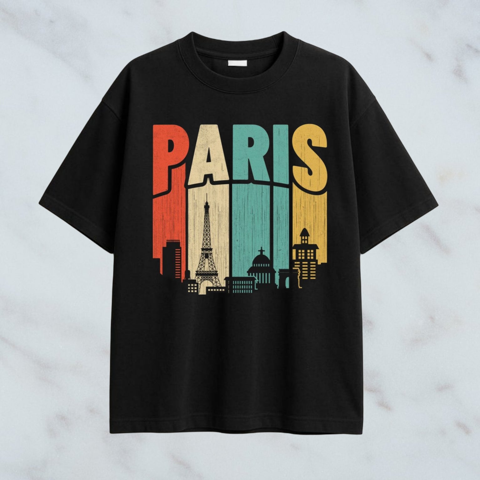 PARIS-OVERSIZE-TEE