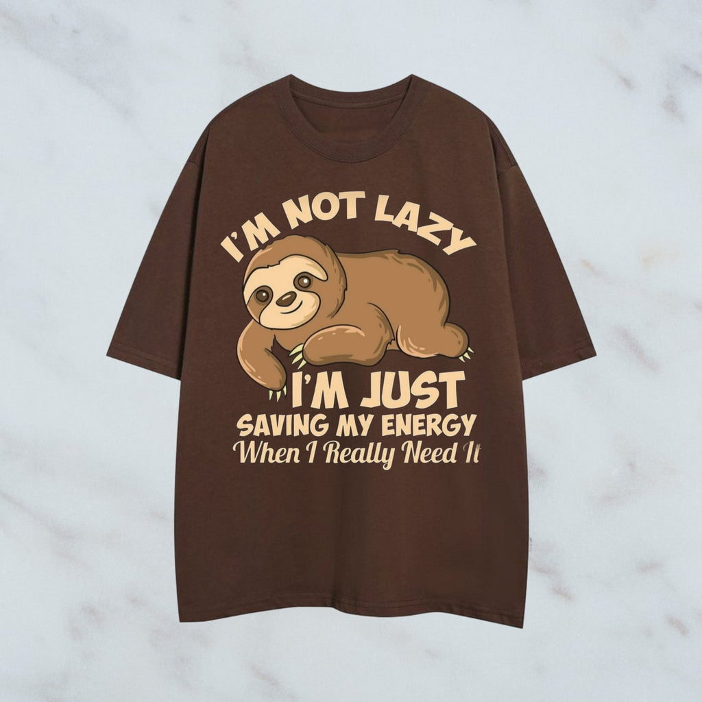 I'M-NOT-LAZY-OVERSIZE-TEE