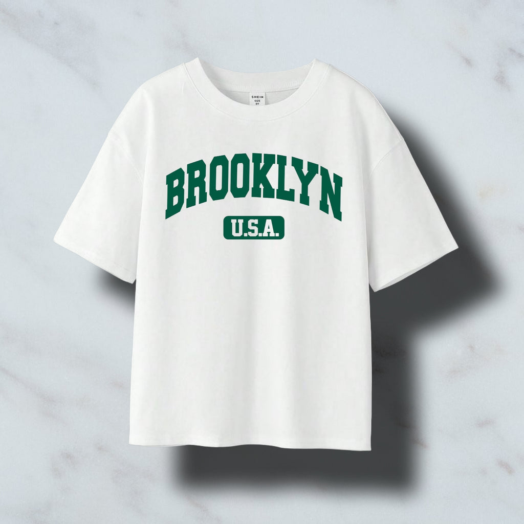 BROOKLYN-OVERSIZE TEE