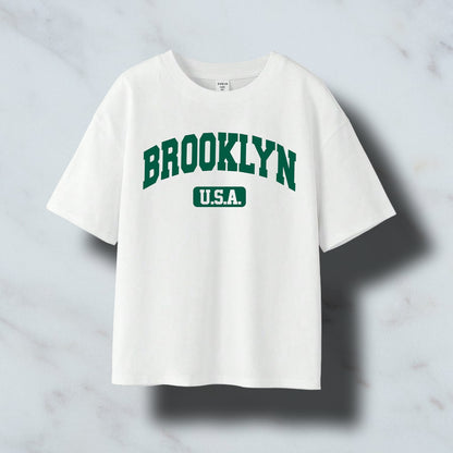 BROOKLYN-OVERSIZE TEE