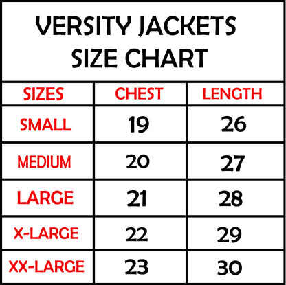 MAROON VARSITY JACKET