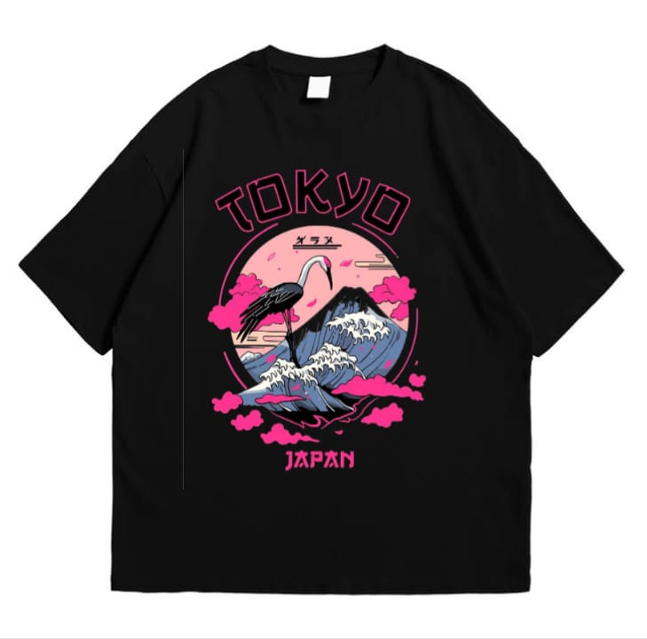 TOKYO-JAPAN OVERSIZE T SHIRT